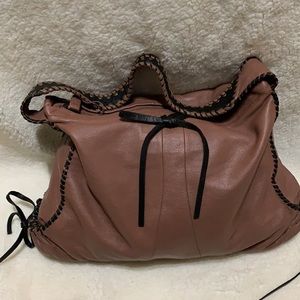 DELETING 6/25 MUXO by Camila Alves Large Pebbled Leather Hobo Bag